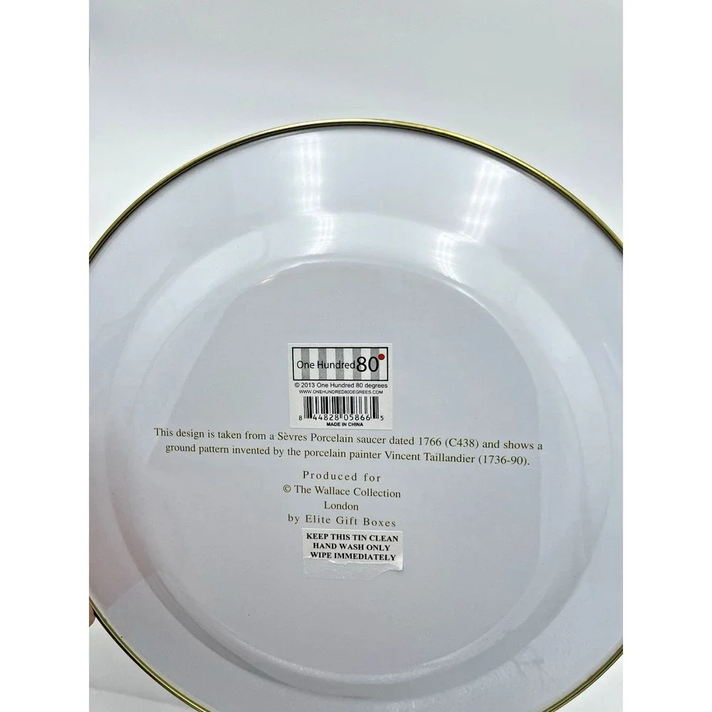 Set 8  Wallace Collection Repro Serves Tin‎ Plates 10